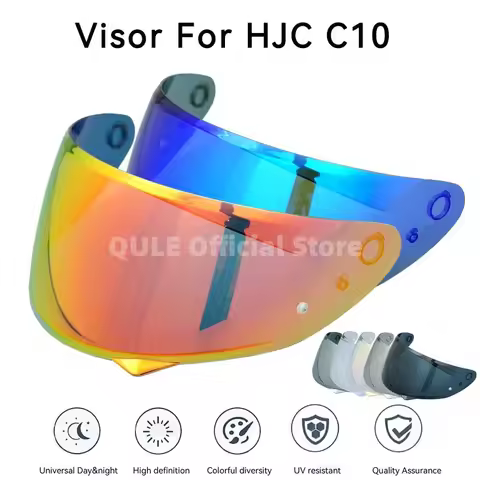 For HJC C10 visor Replace lens Motorcycle Helmet of HJC C10 Anti-UV Anti-Scratch Dustproof Wind Shie