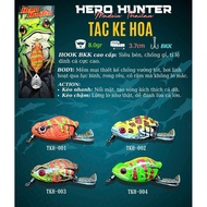 Hero Hunter Chameleon clone weighs 8g, version with 2 spoons and bkk tongue, bait specializes in hun