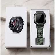 [READY STOCK] C20 Rugged Smartwatch - Tactical Army Green (5ATM Waterproof)