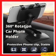 Car Phone Mount, HandPhone Holder 360 Degree Rotation Car Dashboard Cell Phone Holder
