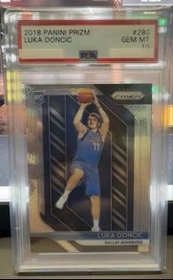 2018-19 Panini Prizm Base Luka Doncic RC PSA10 NBA card 籃球球星卡 球員卡