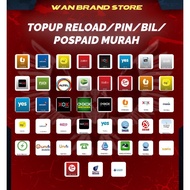 Prepaid PIN Topup Reload PIN (SEMUA TELCO ADA) All Telco Brand