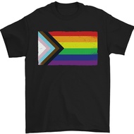 Lgbtq Flag Gay Pride Awareness Day Lgbtq Mens T-Shirt Soft Cotton