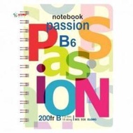 XO (Combo of 5 books) KLONG vertical spring notebook B6, 200 pages 70/76; MS: 938