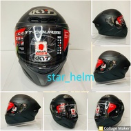 HELM FULL FACE KYT TT COURSE ORIGINAL 100%