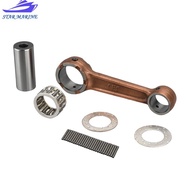 6F5-11650 Connecting Rod Kit for Yamaha Outboard 40HP 2 Stroke 6F5-11651 6F6-11650-00 Boat Engine Ac