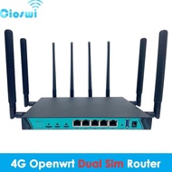 Cioswi Two SIM 4G Openwrt Router Gigabit Wifi 1000Mbps LAN CAT6 Modem