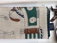 全新 Hermes Ronds de Marche scarf 100 cashmere 圍巾