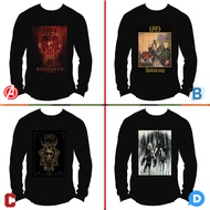 New Longsleeve Tshirt 1349 Band Tshirt 100% Cotton Black | Size SML XL XXL 3XL 4XL | Long Sleeve T-S