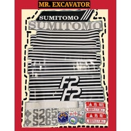 Sumitomo Ls2650 265 S265 SH265 S265FJ2 LS265FJ2 S265FJ Excavator Sticker Mesin Stiker 挖掘机神手贴纸 (Set)