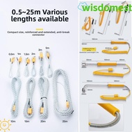 WISDOMEST Teflon Long Wire Temperature Test, Teflon TM-902C K-type TP-01 Thermo Sensor Probe, TES-13