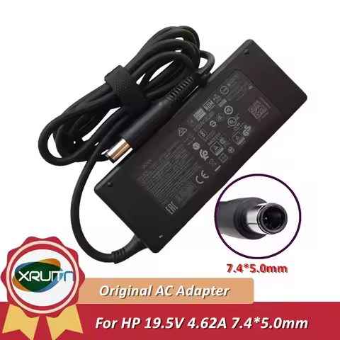 Original For HP Laptop Charger 19.5V 4.62A 90W TPN-DA18 TPN-CA18 L39754-003 L39754-002 L40098-001 Po