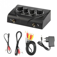 Audio Mixer Karaoke Echo Tone Control 12V DC