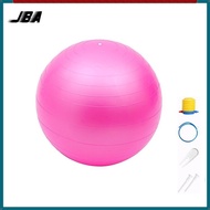JBA Yoga Ball Explosion-proof 75CM Large Size Thick 2MM Anti-Slip With Inflator Tool Exercise Pilate