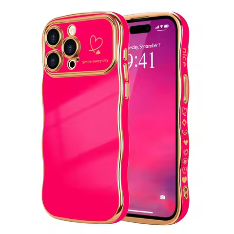 Luxury Plating Soft Case For iPhone 18 17 16 16E 17E 15 14 13 12 11 Pro Max Air E IPhone18 18Pro Sho