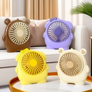 jisulife fan goojodoq fan Cool Cool Cooling Cute Cartoon with Lanyard Handheld Small Fan Three-speed