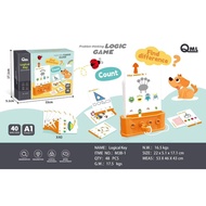 (ZELOLICOLLECTION) Logical Key Puzzle Board Game Series Problem Thinking Toy/ Game Level A1, A2, A3 