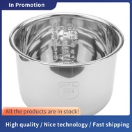 6L Pressure Cooker Inner Pot Rice Pressure Cooker Liner Stainless Steel Inner Pot Minute Pressure Co