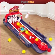 [PETSOLA] Children's Bowling Set Tabletop Bowling Toy Set Decoration Multifunctional Fun