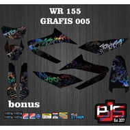 WR 155 Striping - yamaha WR 155 Decal Sticker GRAPHICS 005
