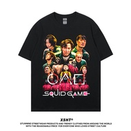 To Ship Squid Game Jersey - All Players Tee - Black (Black) by XSHT