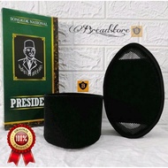 [Raya 2024] HITAM Songkok Cap Cap Plain Black High AC 9 President Brands - The Latest MODEL Of Men's Cap 2021 Quality Children And Adults Can Pay At The Place Of Comfortable Soft MUSLIM SANTRI Velvet