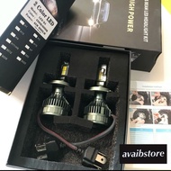 Focus Beam LED Lamp H4 H11 2 Color White Yellow High Power 65W 8000LM Price per Set