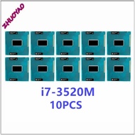 10pcs Core I7-3520M SR0MT CPU I7 3520M processor 2.9GHz L3=4M Dual core