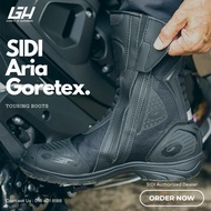SIDI Aria Gore-Tex Motorcycle Touring Boots Black