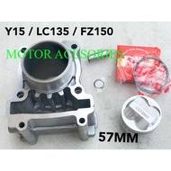 BLOCK BLOK TOBAKI CYLINDER KIT Y15 V1 V2 / LC135 V1 - V6 / LC 135 / FZ 150 / FZ150 OLD -NEW [ 54MM / 57MM