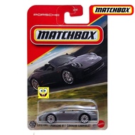 Matchbox Porsche 911 Carrera Cabrilet Silver Diecast Sport Car