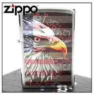 Zippo 美系 #28652 EAGLE FLAG國旗鷹彩印加工打火機