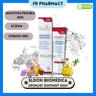 ELDON BIOMEDICA BOTANICAL SKIN CARE GROMLIEF OINTMENT 25GM. Expiry date : 07/2027