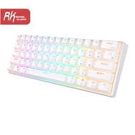 RK ROYAL KLUDGE Bluetooth 5.0 And USB C 2.4G Tri Mode RGB Backlit Mechanical Keyboard RK61