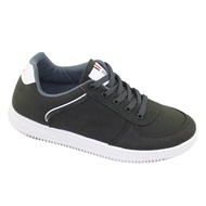 BATA BITA'S GVM.71 MEN'S SPORTS SHOES (BLACK + MOUSE) - BITAS MEN'S SPORT SNEAKERS