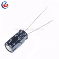 50PS 63V 47UF 63V47UF 47UF63V 8*12 Aluminum electrolytic capacitor