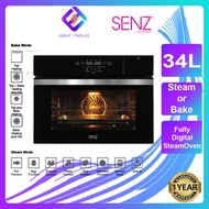 SENZ 34L Build-In Digital Steam Oven FlexiSteam Pro