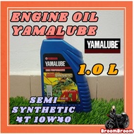 READY STOCK YAMALUBE ENGINE OIL MINYAK HITAM 4T 10W40 FULLY SYNTHETIC 1.0 LITRE FOR MOTORCYCLE LC135