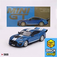 Mini GT 568 Shelby GT500 Dragon Snake COncept Ford Performance Blue 1/64 Đồ chơi mô hình xe hơi