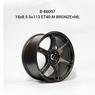 18” TE 037 New Design 5x113 18x8.5 5x113 Et40