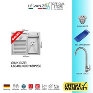 LEVANZO LAUNDRY KITCHEN SINK UNDERMOUNT SINK = L6048L