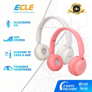 ECLE Wireless Bluetooth Headphone Foldable Headset Bluetooth with Nois