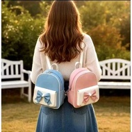 Ribbon Pattern Backpack - Beautiful Women's Bag ZEVANYA Backpack Woman Bagpack Woman
