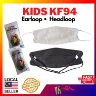 KF94 Mask Kids / Kf94 Kids Mask / Kf94 Kids Earloop / Kf94 Kids Headloop / Kf94 Mask Budak 10pcs