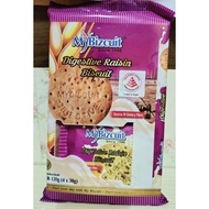 MYBIZCUIT DIGESTIVE RAISIN BISCUIT LOW SUGAR HEALTHY CHOICE