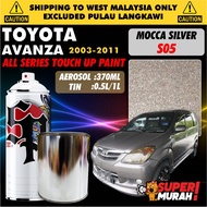 TOYOTA AVANZA GEN 1 2003-2011 🚗 DIY Touch Up Paint Aikka Spray 370ml 0.5L 1L Cat Spray Kereta Toyota