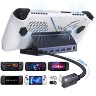 8-in-1 Docking Station for ASUS ROG Ally X/Valve Steam Deck OLED/Lenovo Legion Go/MSI Claw, ROG Allo