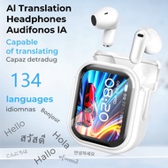 HTC NE20 Earphones TWS Wireless AI Translation LCD Touch Screen ANC HiFi Stereo ENC Noise Cancelling