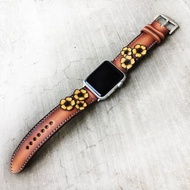 Apple Watch Strap 38mm 42mm, HandStitched Handmade, Series 3