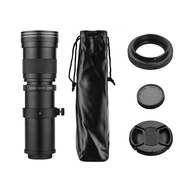 Gentlestore-Fast Ship Camera MF Super Telephoto Zoom Lens F/8.3-16 420-800mm T Mount with Adapter Ri